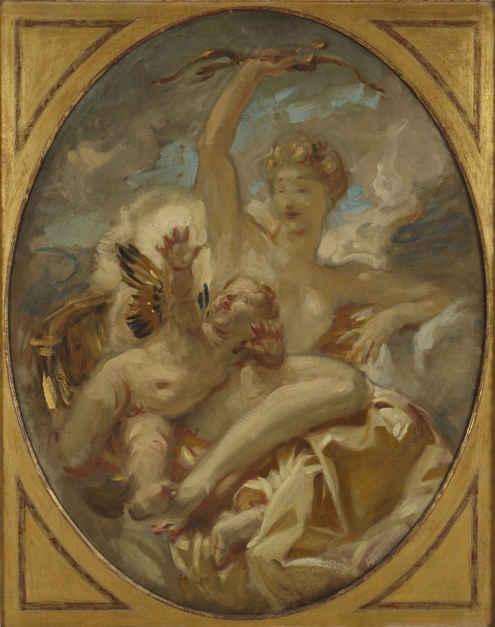 Venus und Amor od John Singer Sargent