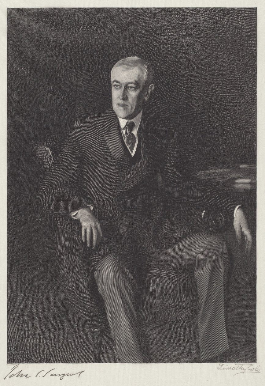 Woodrow Wilson od John Singer Sargent