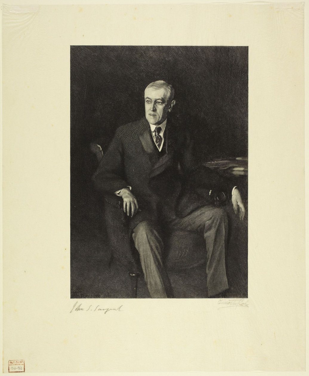 Woodrow Wilson od John Singer Sargent
