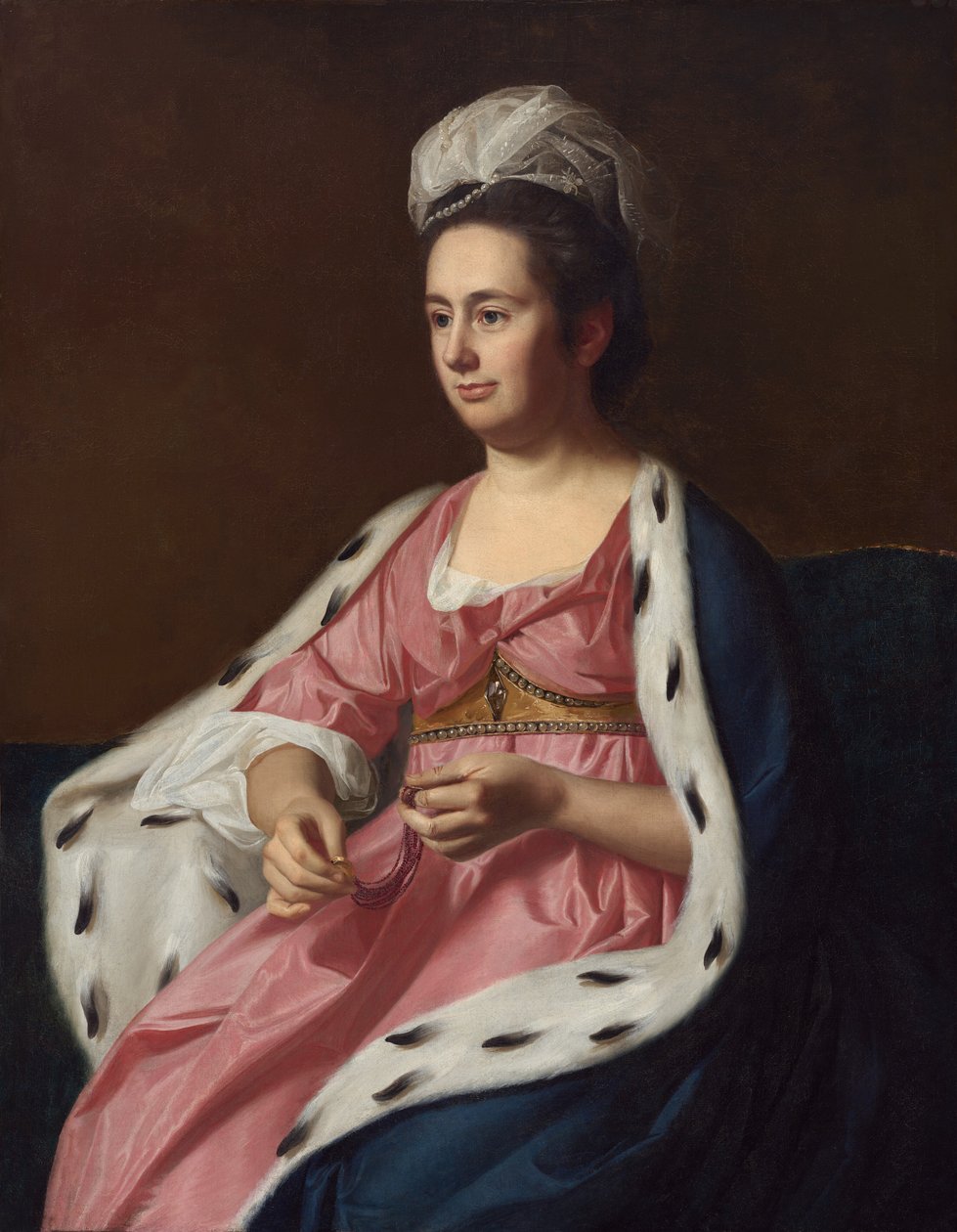 Abigail Smith Babcocková (paní Adam Babcocková) od John Singleton Copley