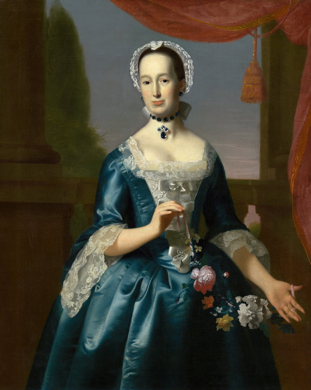 Anne Fairchild Bowler paní Metcalf Bowler, c. 1763. od John Singleton Copley
