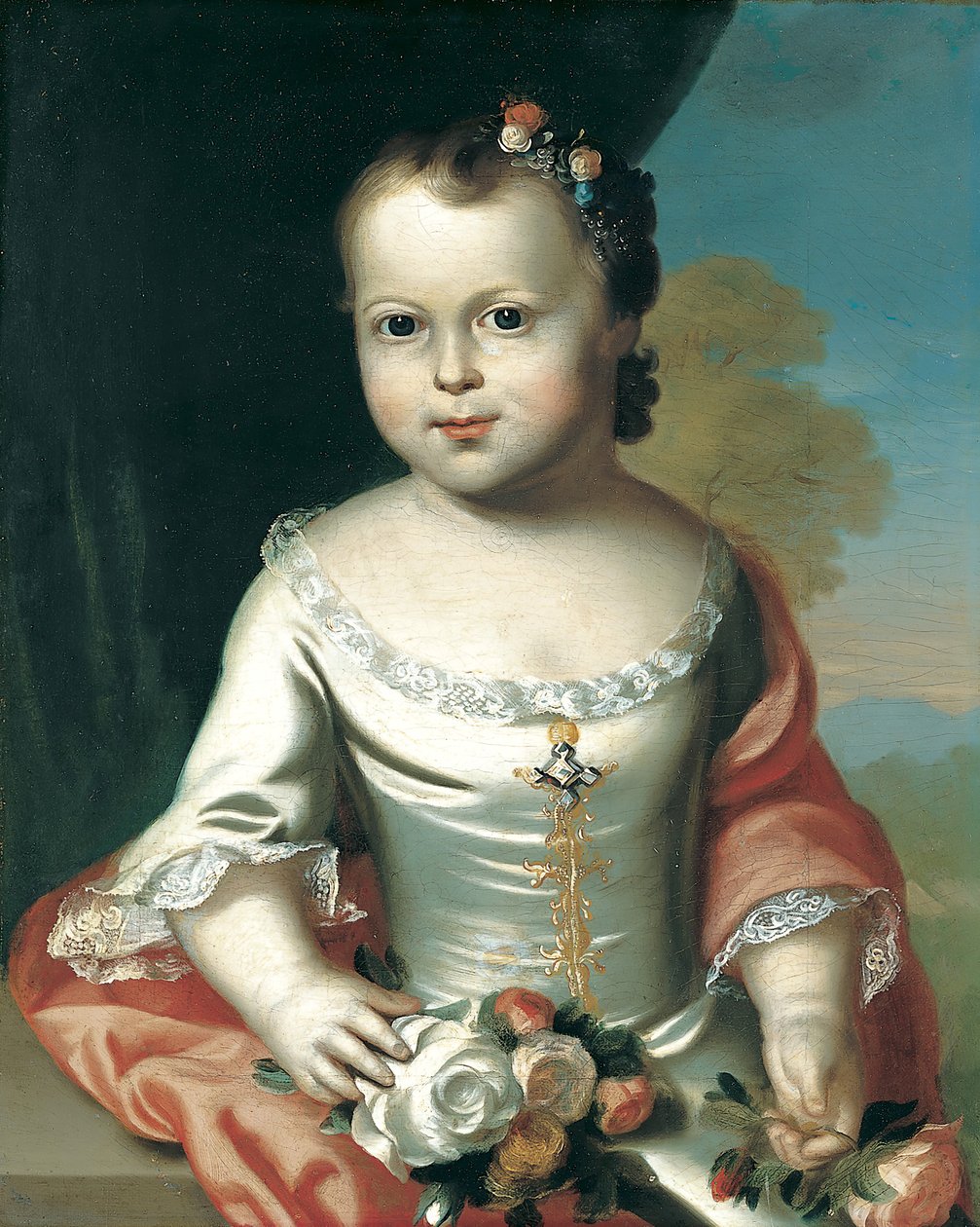 Alžběta Greenleafová, 1753-54. od John Singleton Copley
