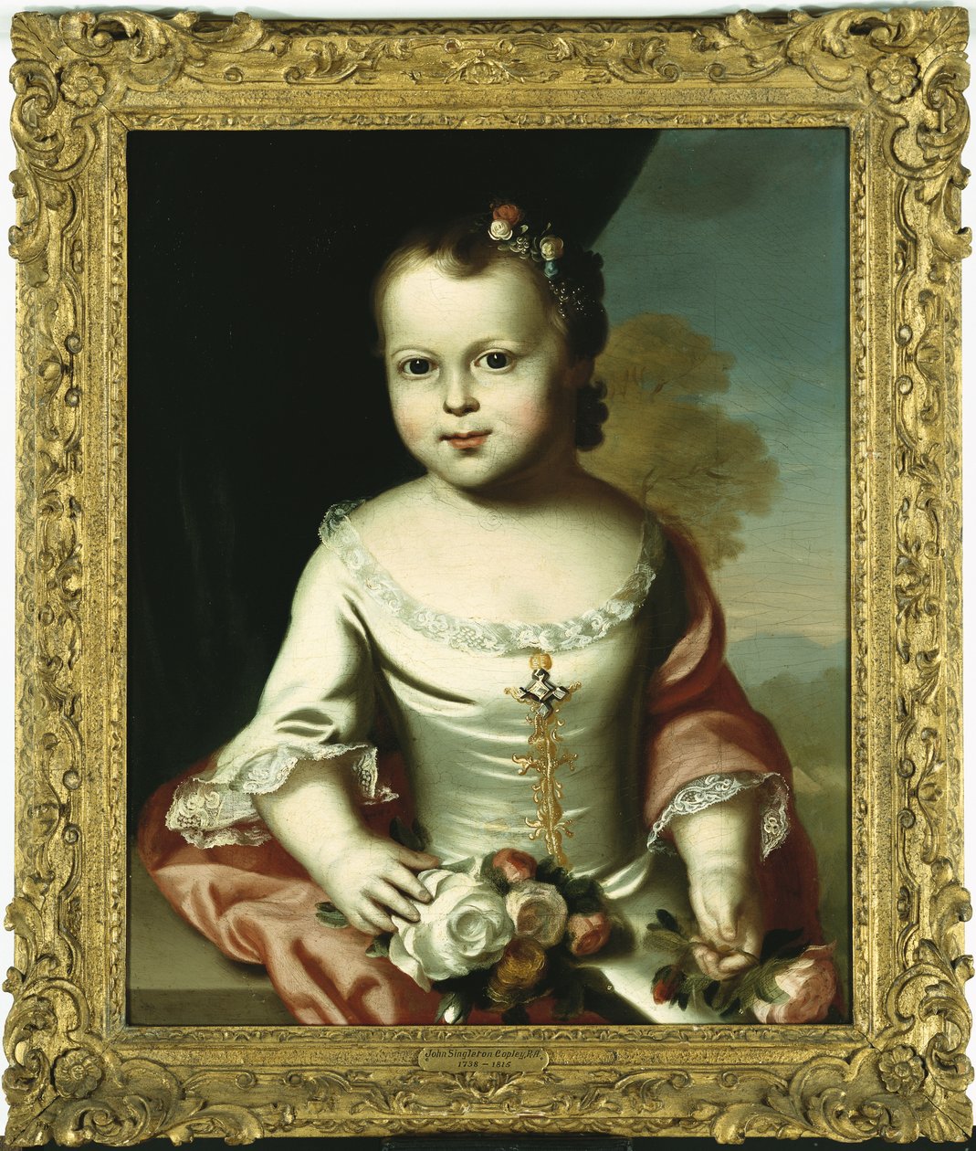 Elizabeth Greenleafová, kolem 1755-58 od John Singleton Copley