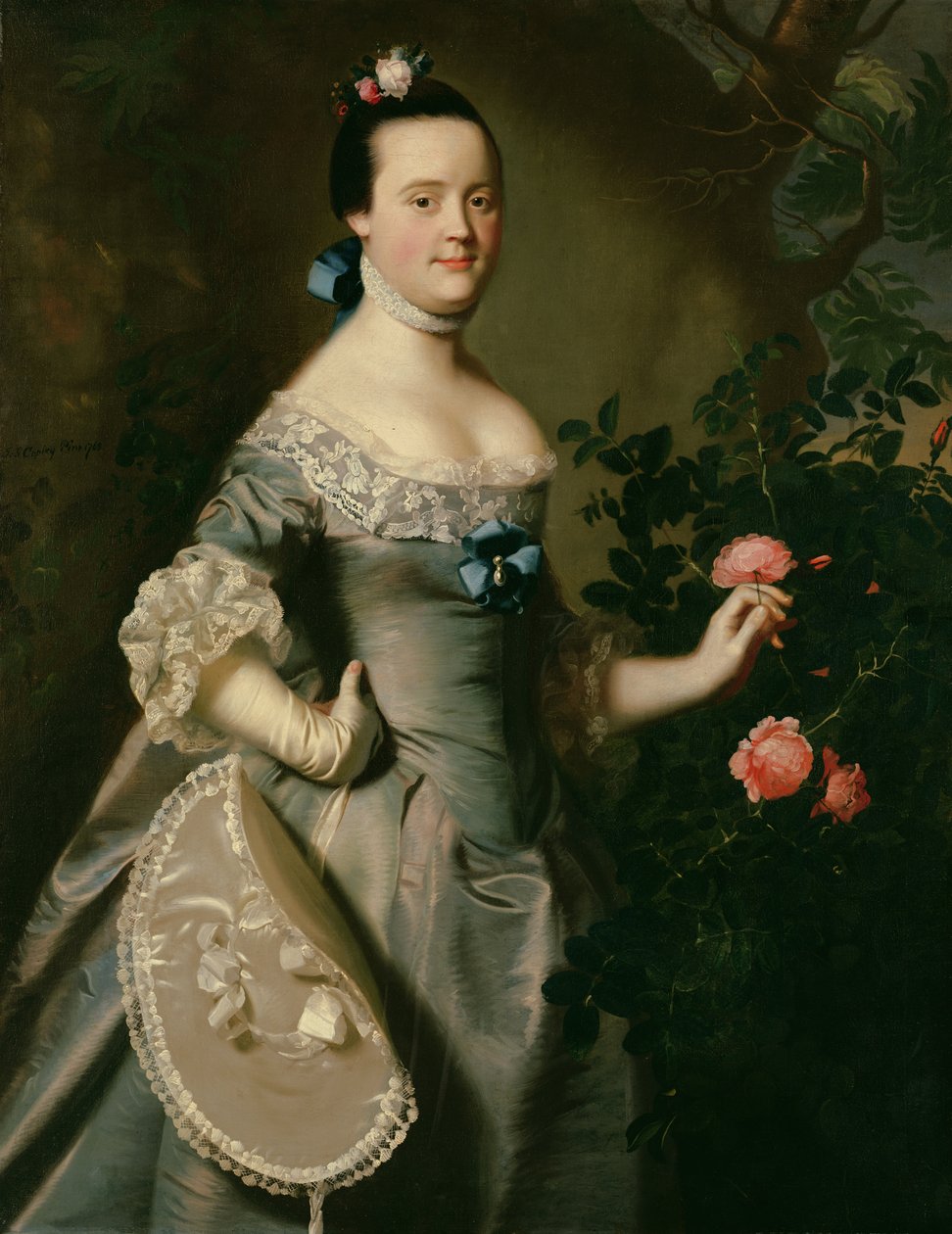 Hannah Loring, 1763 od John Singleton Copley