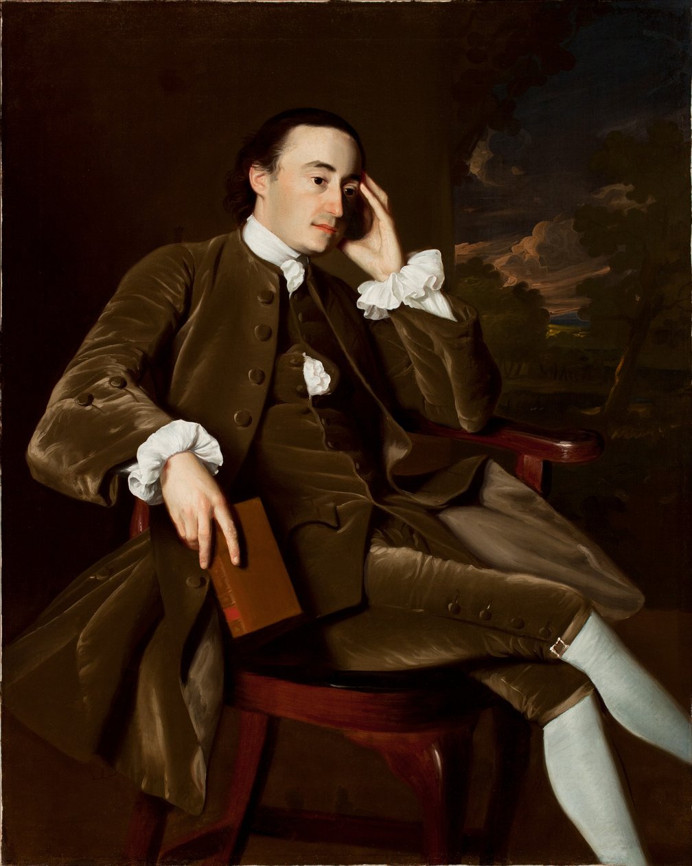 John Bours (1734-1815), kolem 1765-70 (viz pár 183417) od John Singleton Copley