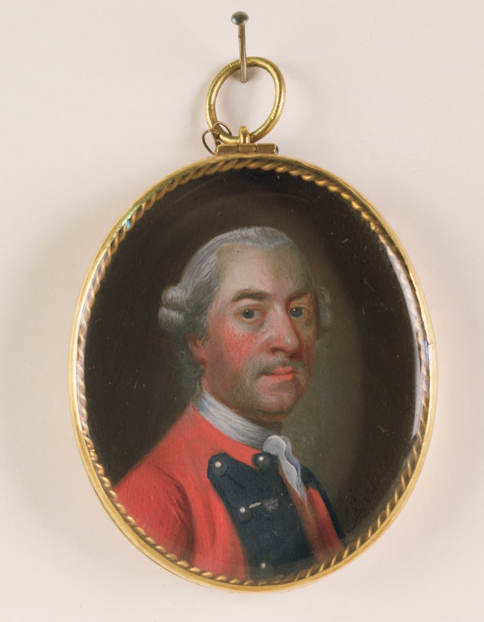 Miniaturní portrét sira Johna St. Claira od John Singleton Copley