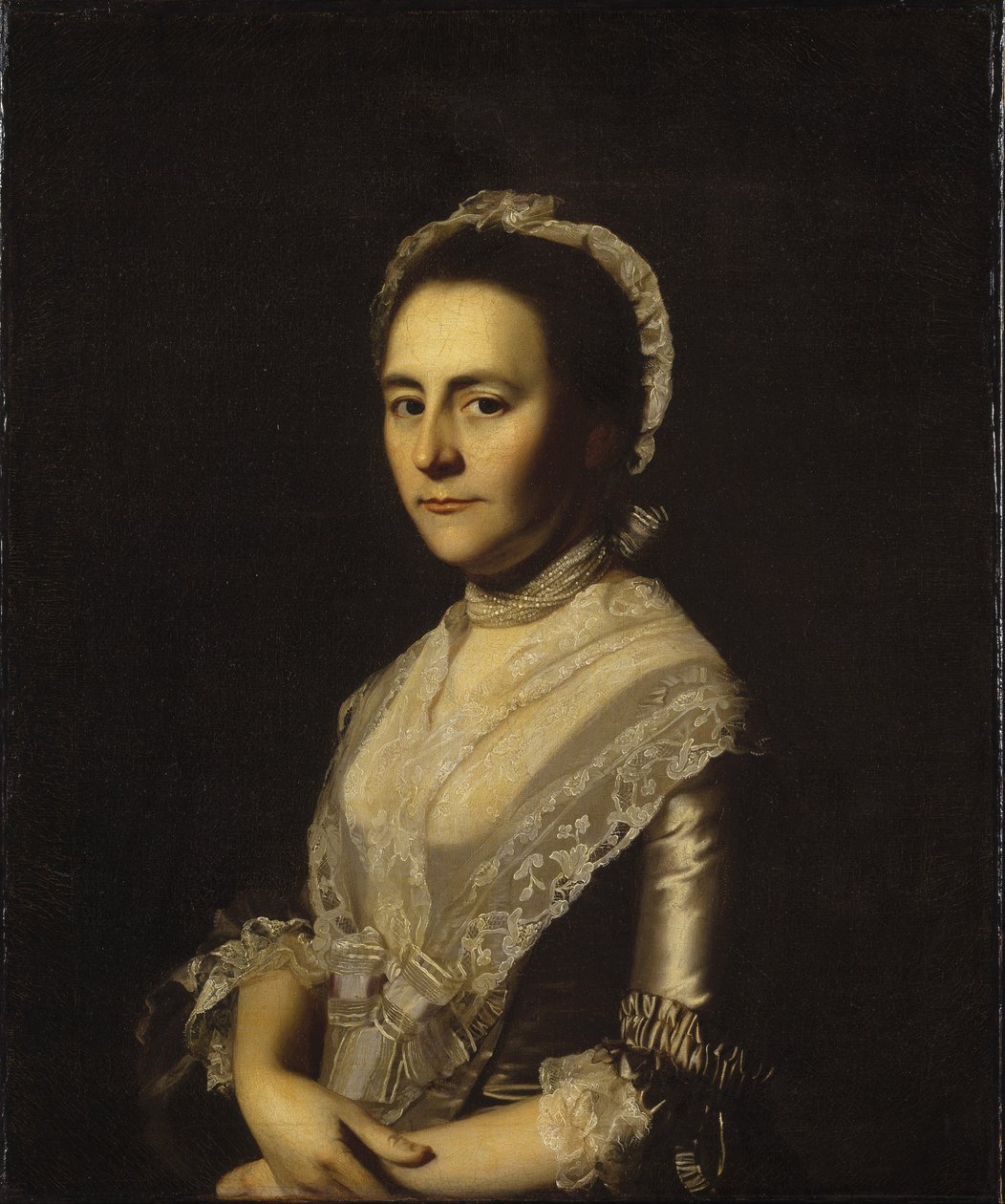 Paní Alexander Cumming, rozená Elizabeth Goldthwaite, později paní John Bacon od John Singleton Copley