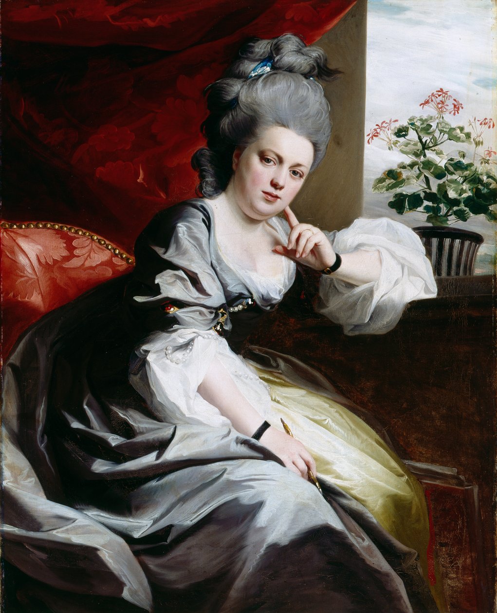 Paní Clark Gayton, 1779 od John Singleton Copley