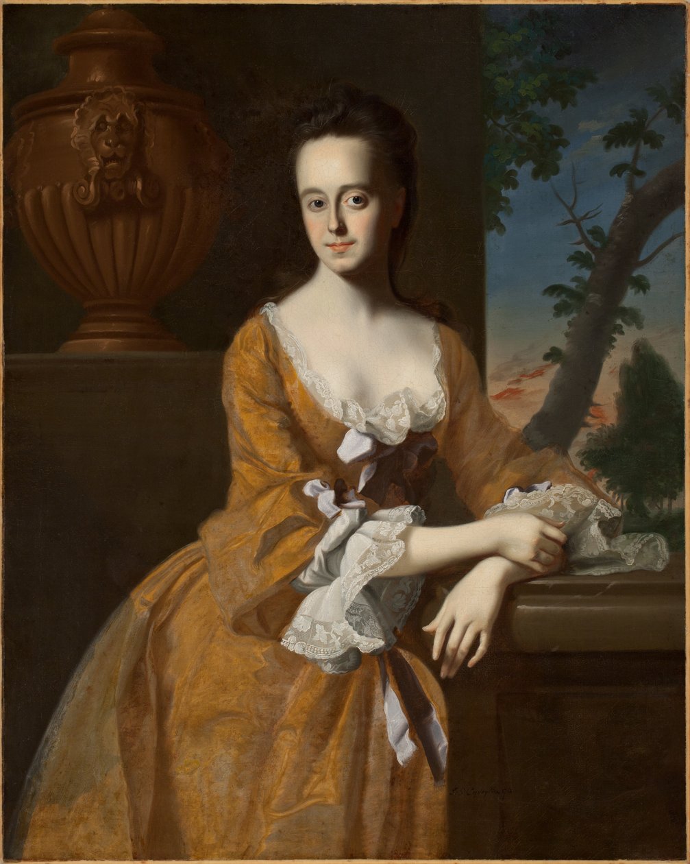 Paní John Murray (Lucretia Chandler) (1730-68), 1763 od John Singleton Copley