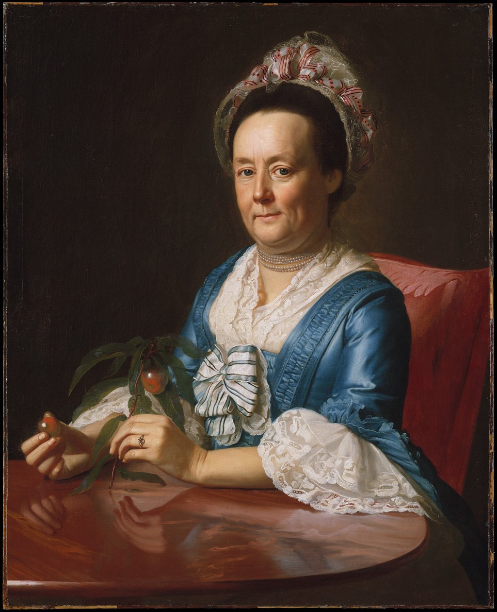 Paní John Winthropová od John Singleton Copley