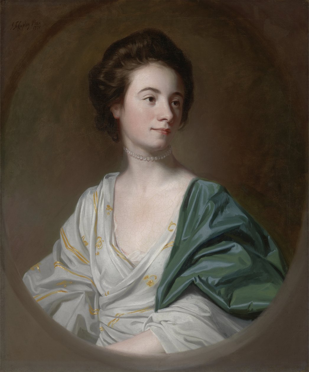 Paní Robert Hyde od John Singleton Copley