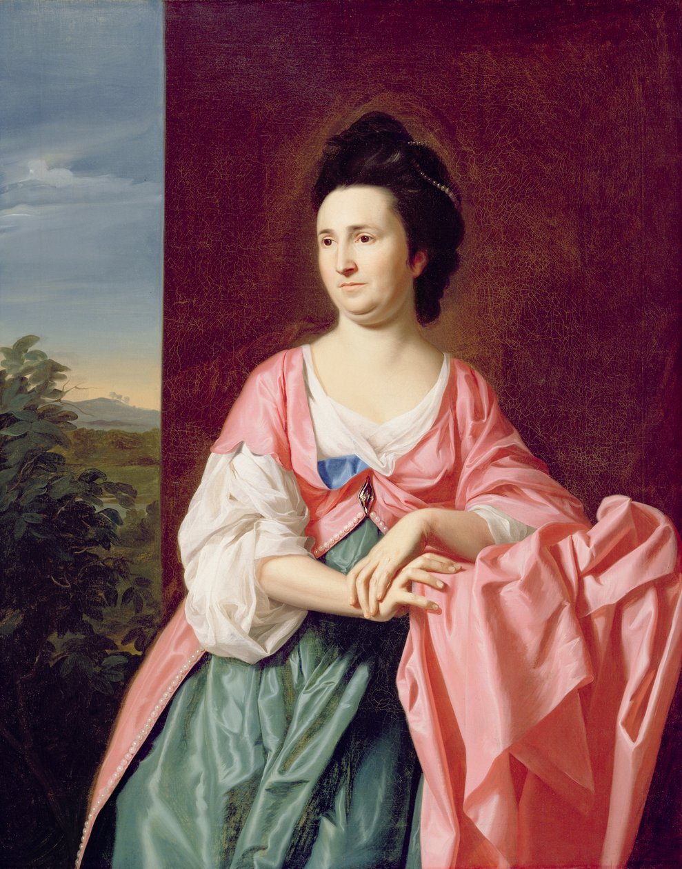 Paní William Eppes (asi 1730/33-80) kolem roku 1769 od John Singleton Copley