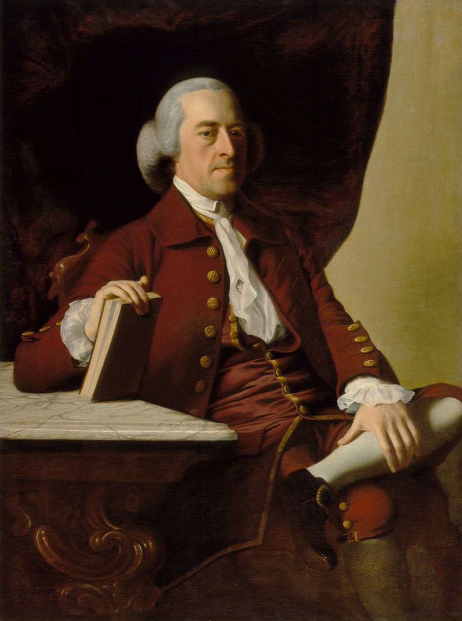 Portrét Josepha Scotta, kolem roku 1765 od John Singleton Copley