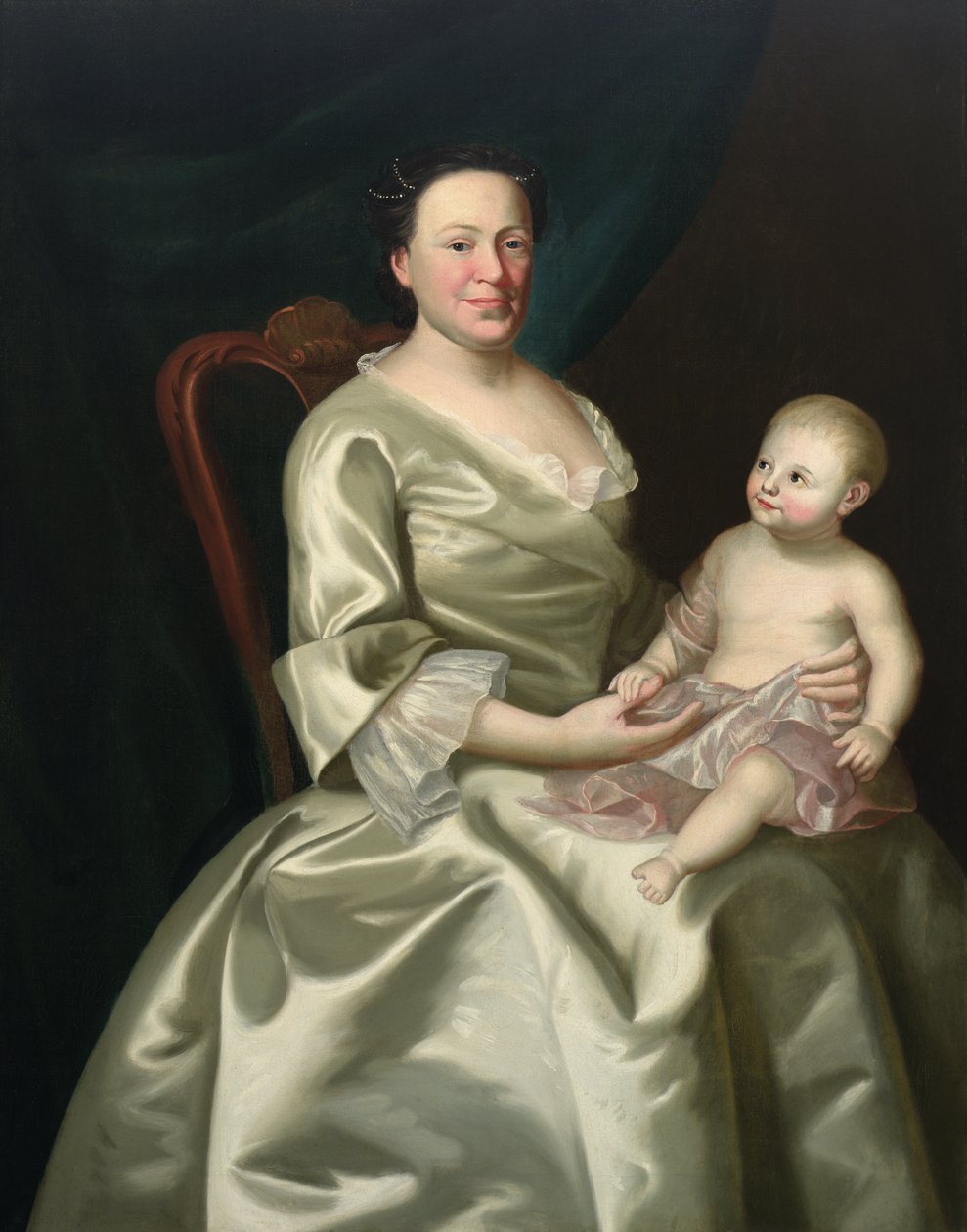 Portrét paní Daniel Rea a dítěte od John Singleton Copley