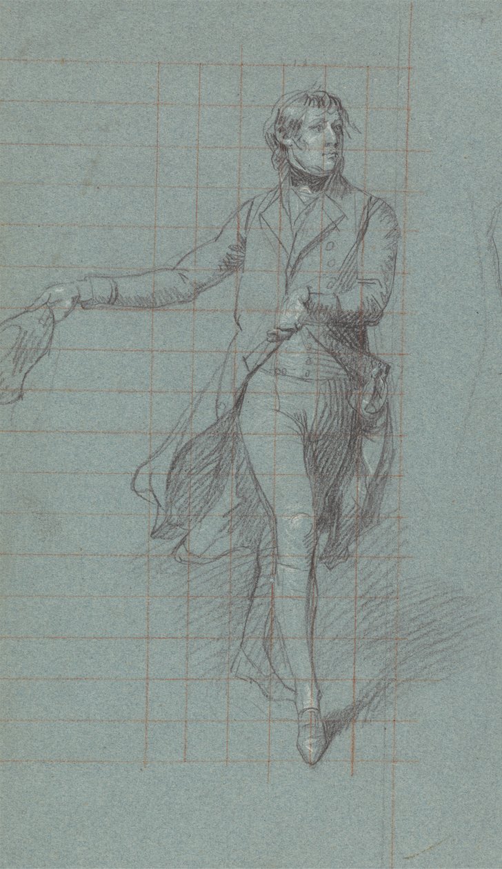 Studie pro kapitána Williama George Fairfaxe pro obraz „Vítězství lorda Duncana“ od John Singleton Copley