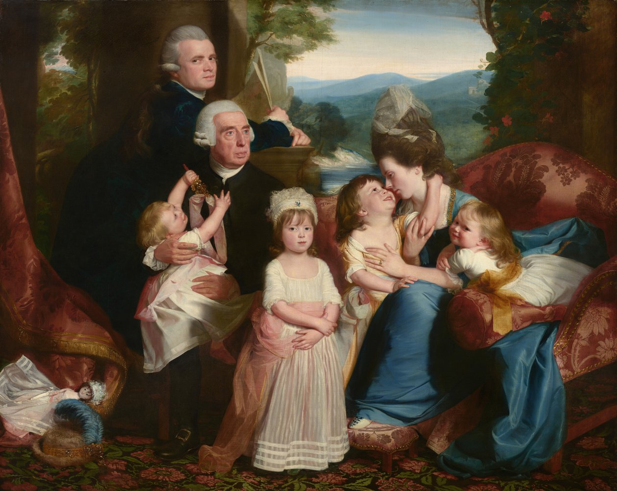 Rodina Copleyových od John Singleton Copley