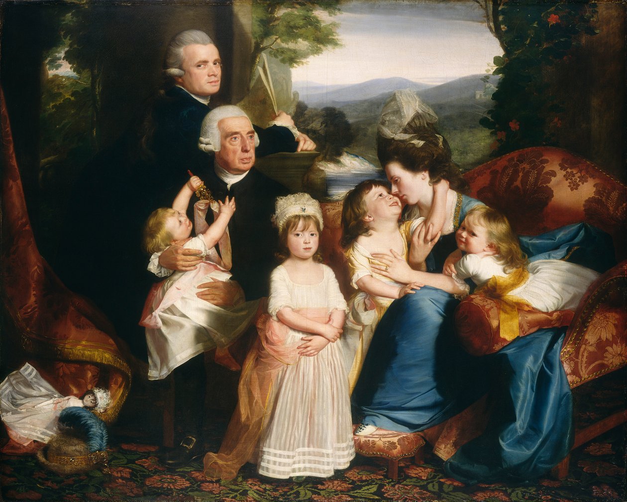 Rodina Copleyových od John Singleton Copley