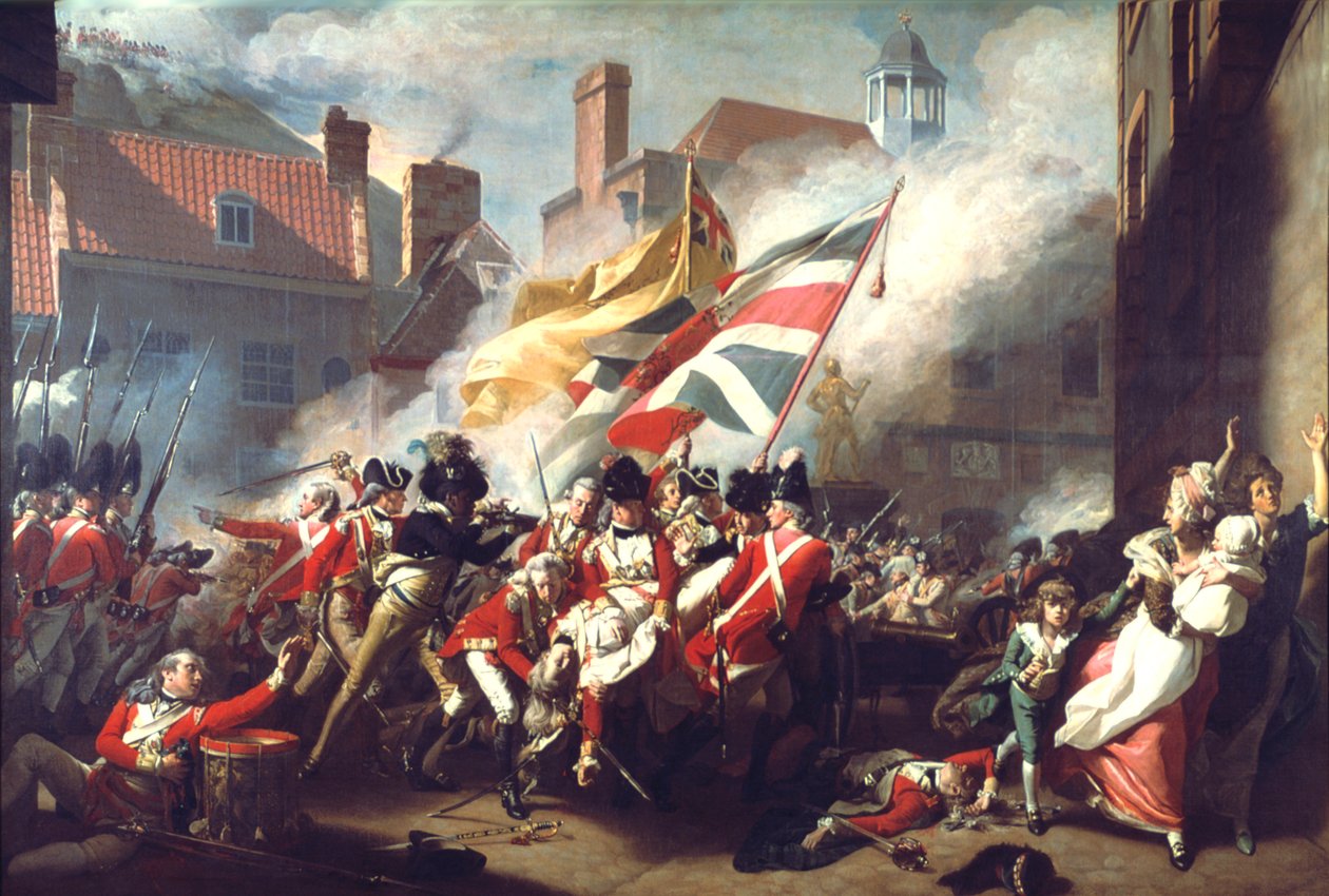 Smrt majora Peirsona, 6. ledna 1781, 1783. od John Singleton Copley