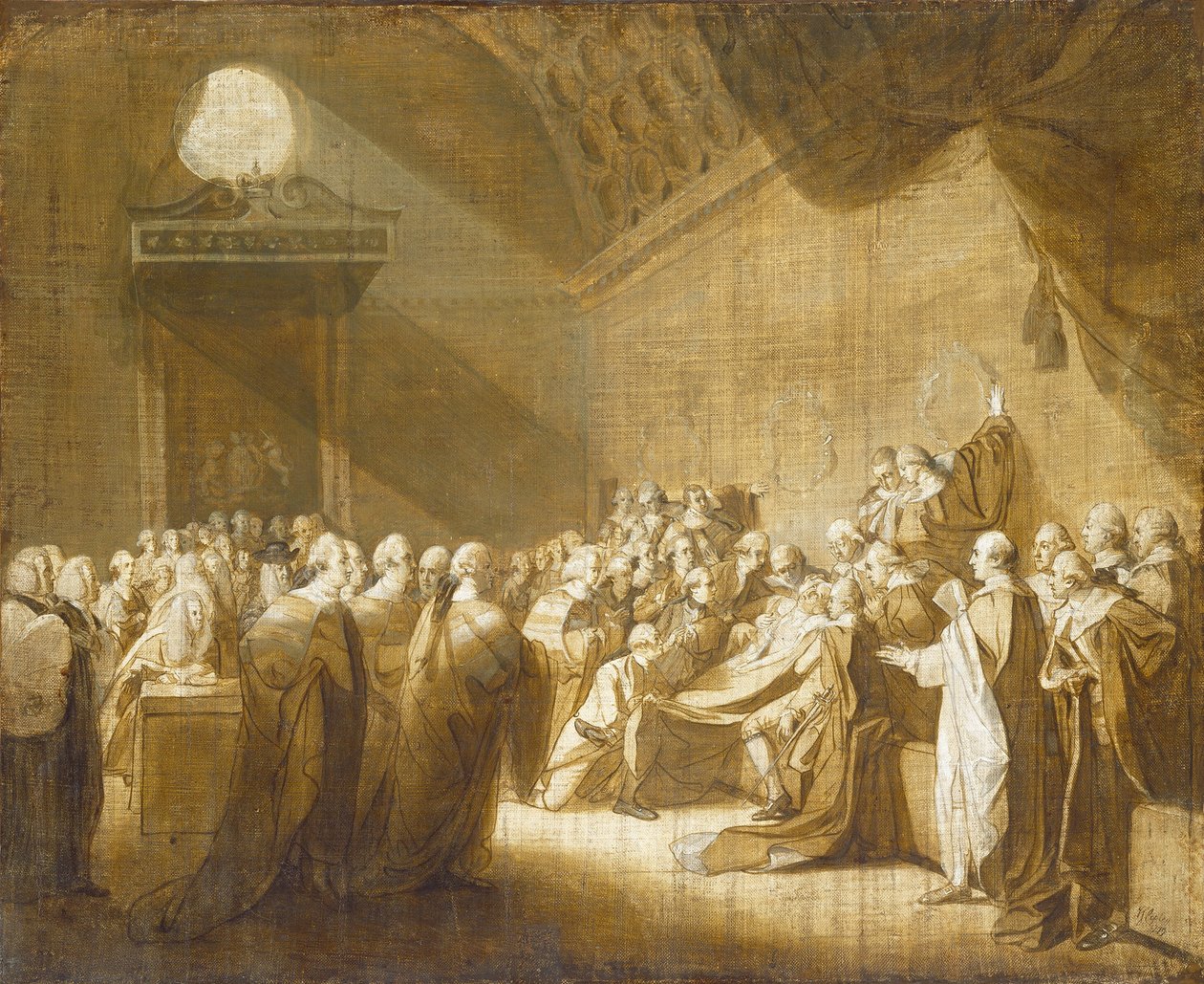 Smrt hraběte z Chathamu od John Singleton Copley