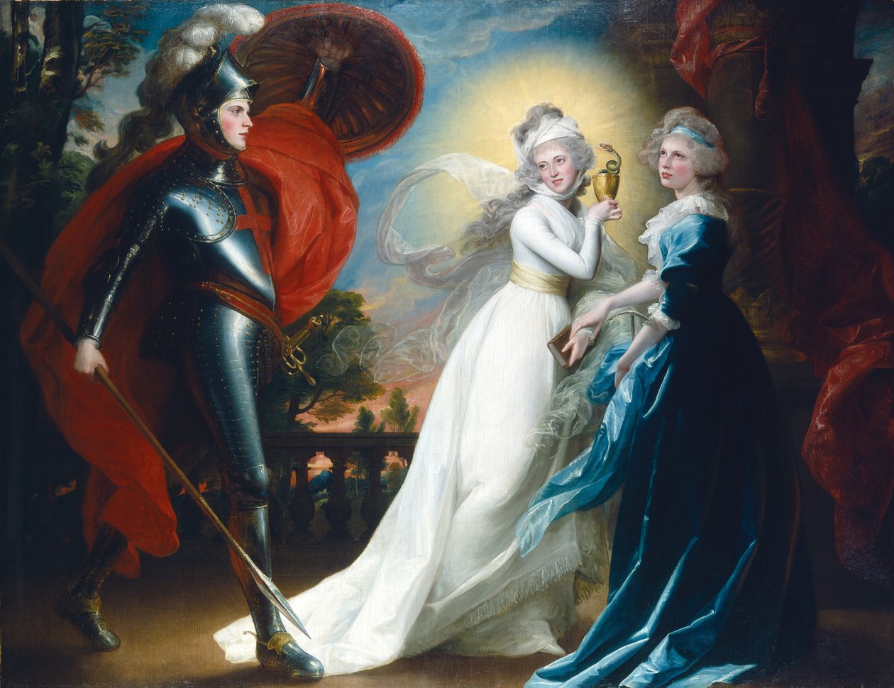 Rytíř Červeného kříže od John Singleton Copley