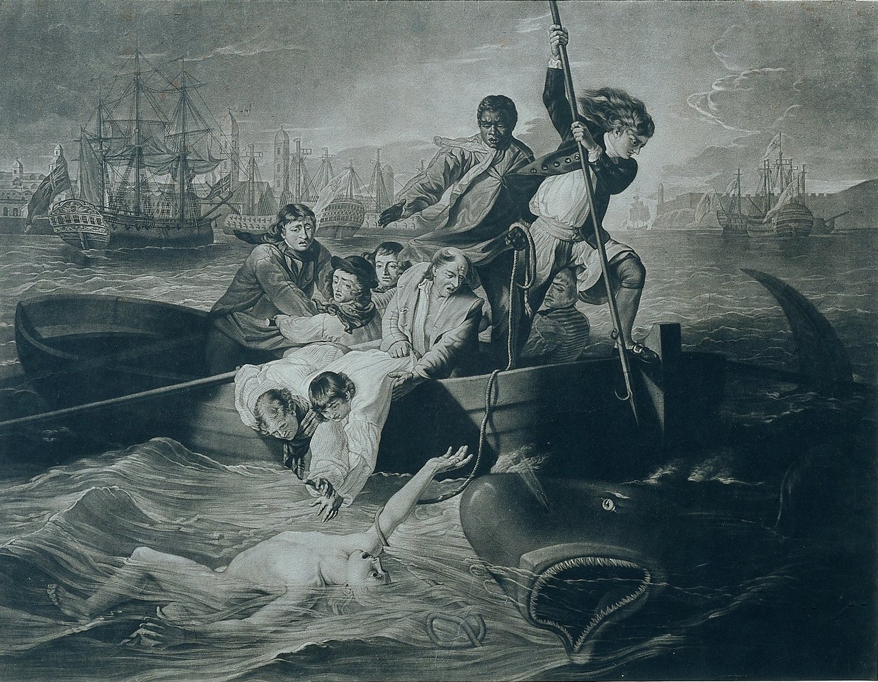 Watson a žralok od John Singleton Copley