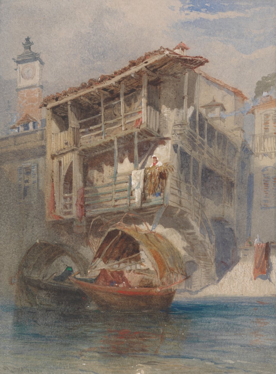 Isola Bella, jezero Maggiore od John Skinner Prout