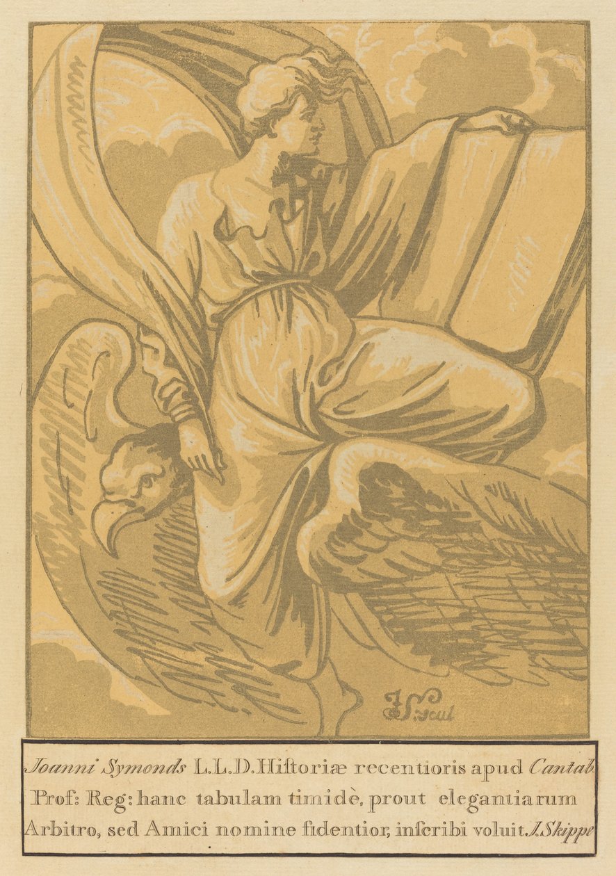Svatý Jan Evangelista od John Skippe after Parmigianino