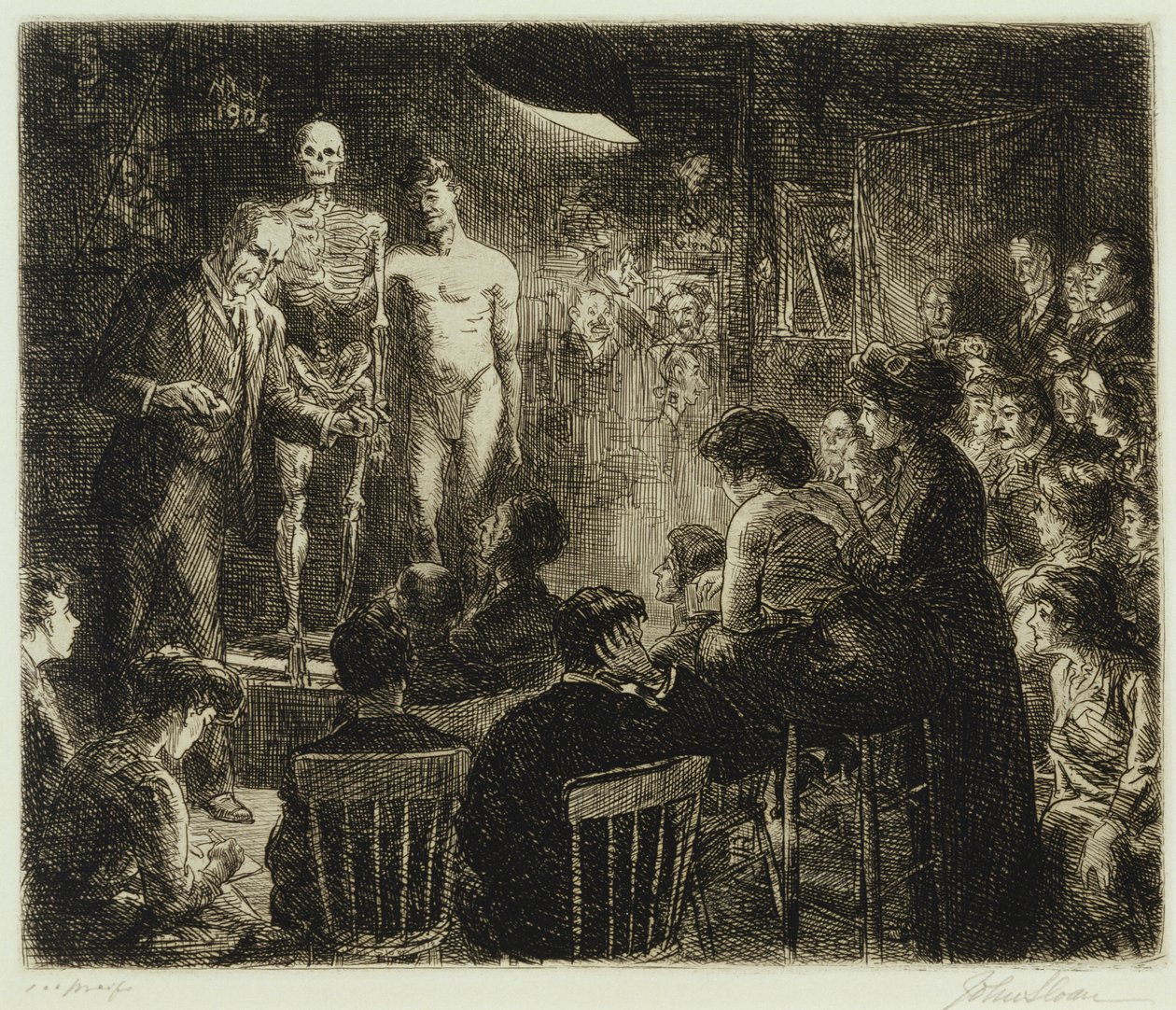 Anschutz o anatomii od John French Sloan