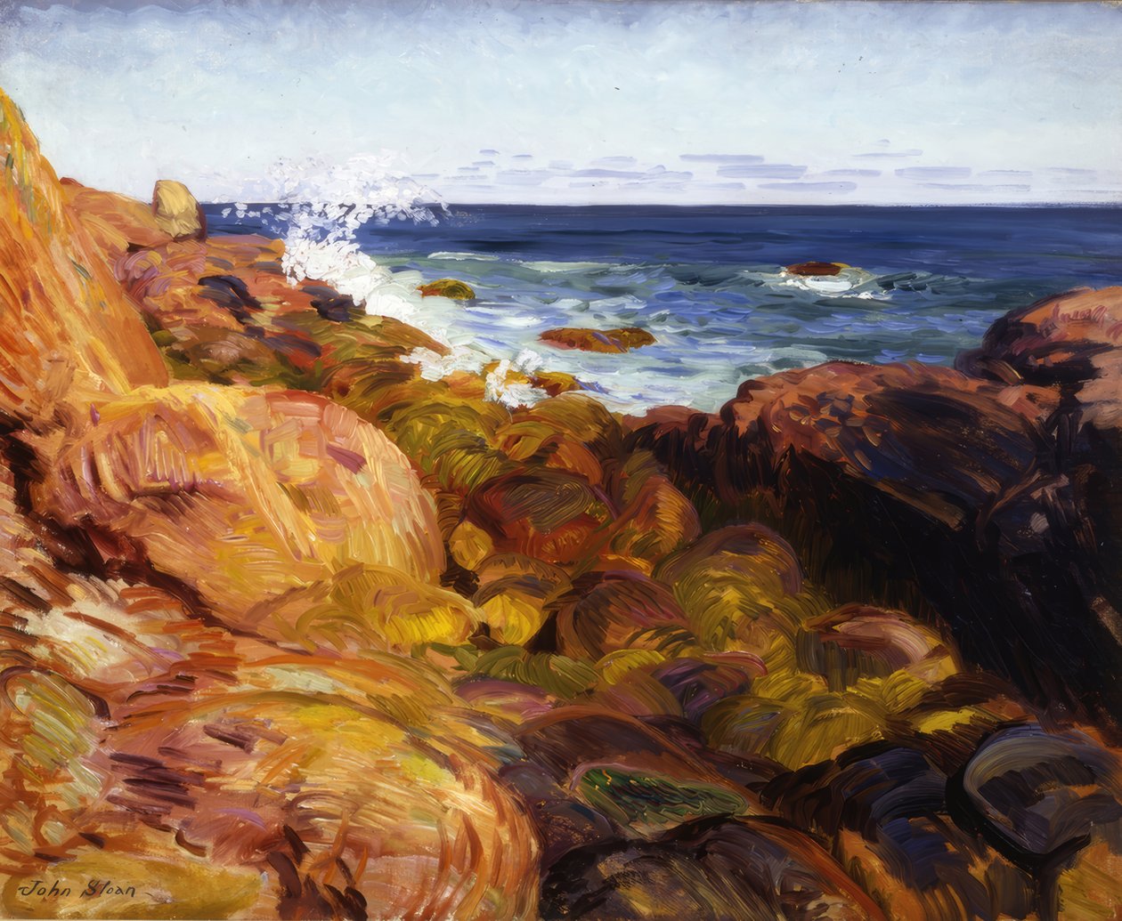 Strž při odlivu od John Sloan