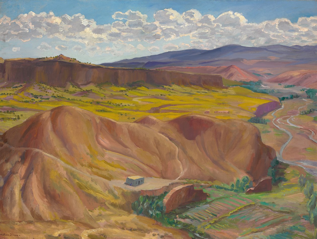 Malý Ranch House od John French Sloan