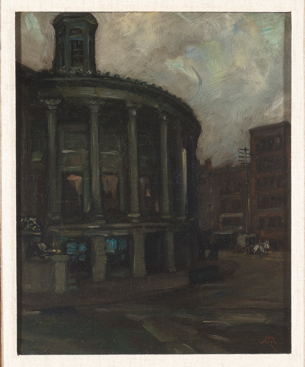 Philadelphia Stock Exchange, c. 1898 (olej na plátně) od John French Sloan