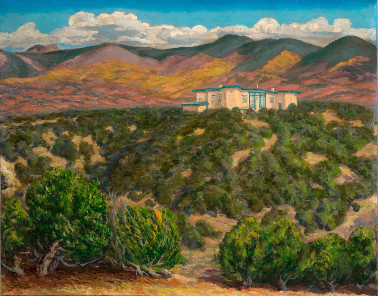 Sinagua, Santa Fe od John French Sloan
