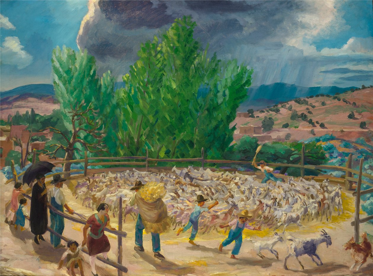 Mláto, Santa Fe od John French Sloan