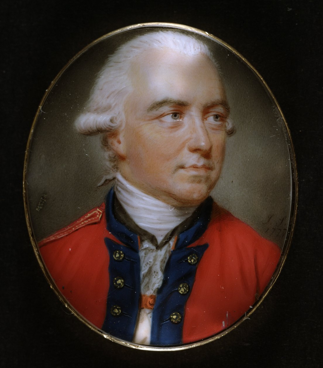 Generál sir Henry Clinton (1730-95) kolem roku 1777 od John Smart