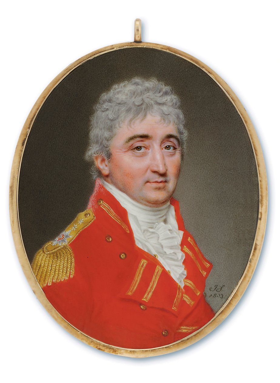 Generálporučík Daniel Burr, 1803 od John Smart