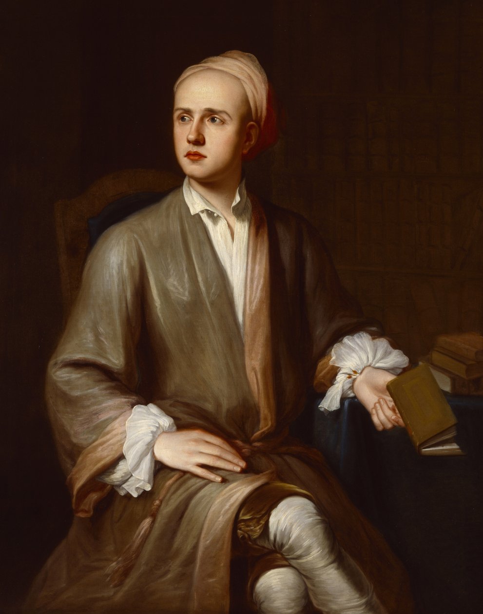 Edward Nightingale, asi 1722-24 (olej na plátně) od John Smibert