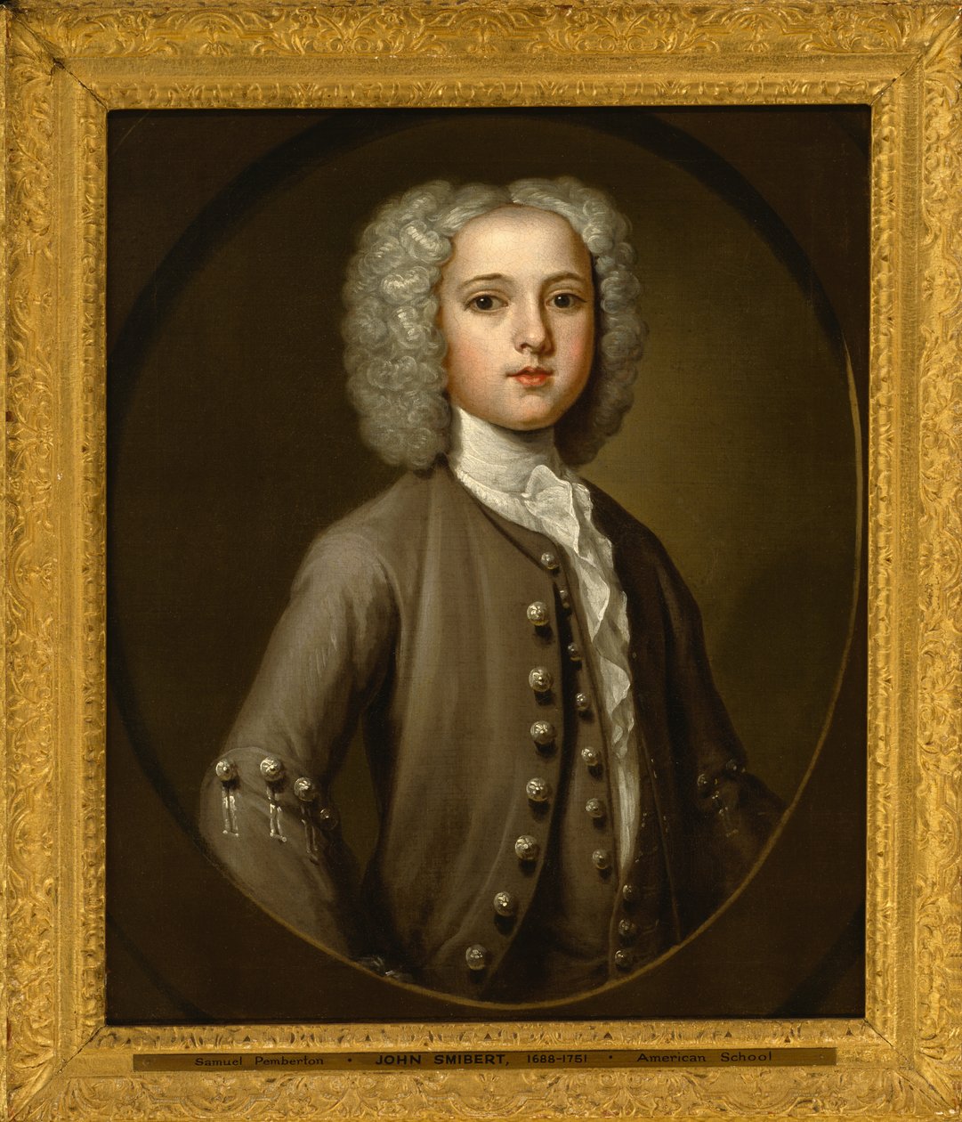 Portrét Samuela Pembertona, 1734 od John Smibert