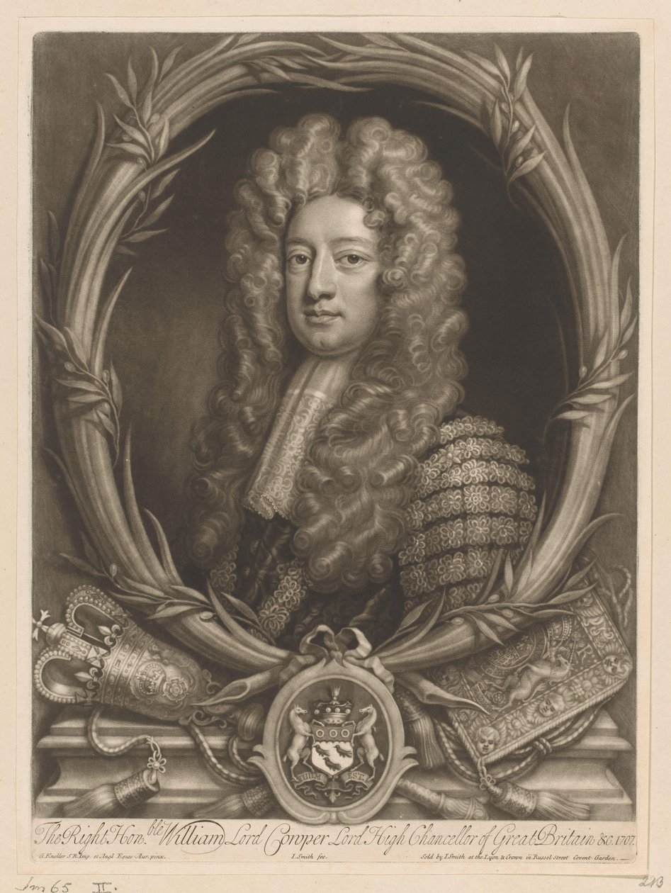 Portrét van Williama Cowpera od John Smith