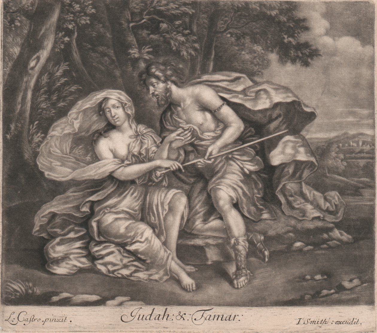 Juda a Támar od John Smith