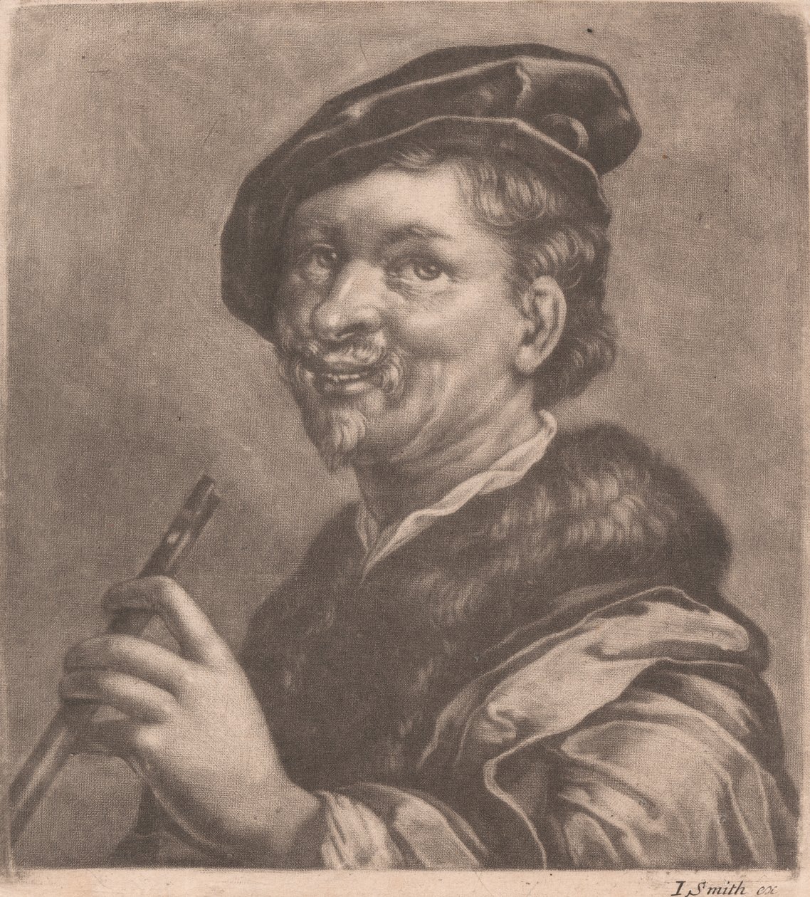 Muž hrající na flétnu od John Smith
