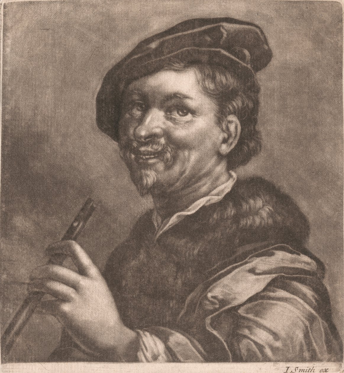 Muž hrající na flétnu od John Smith