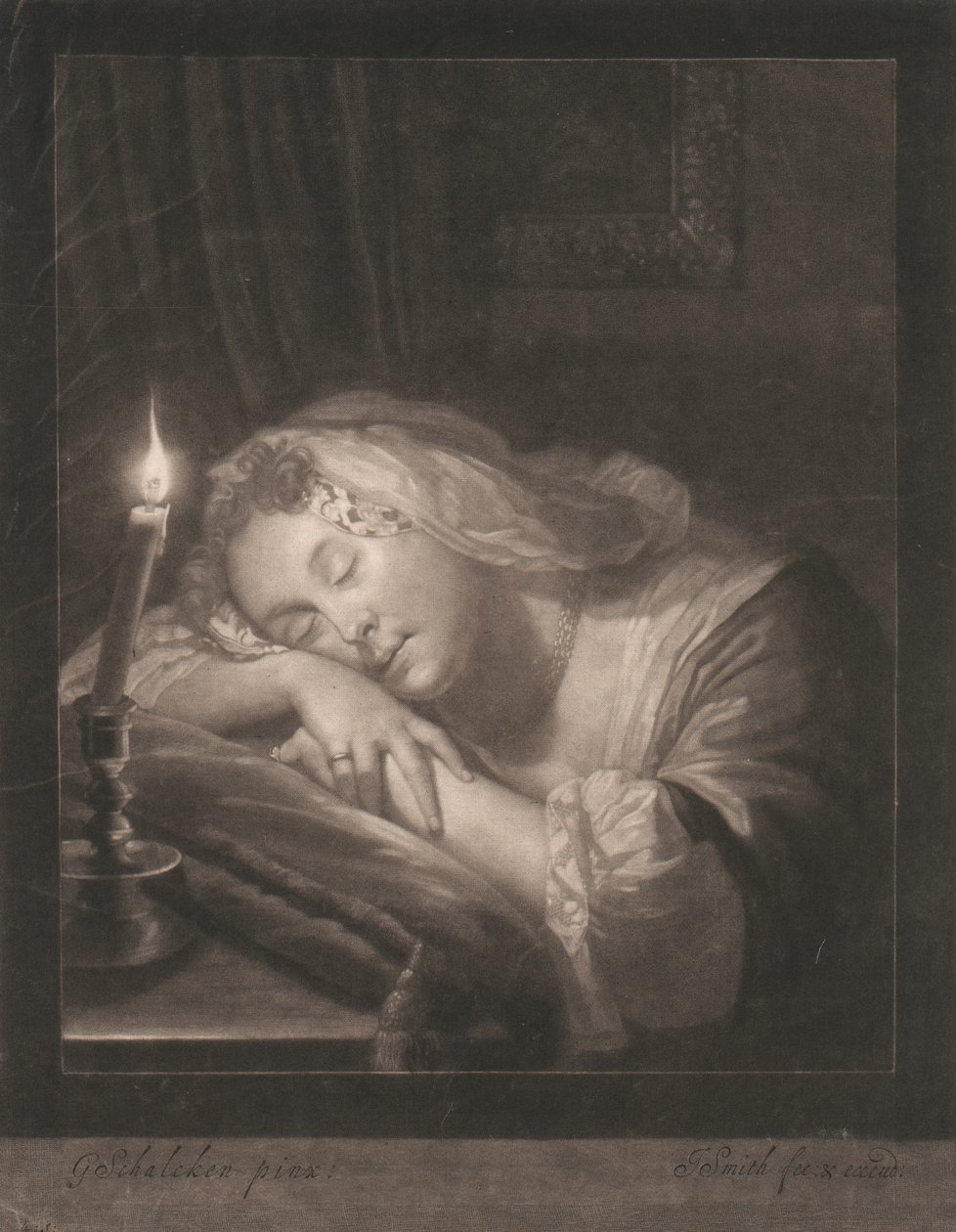 Spící žena od John Smith