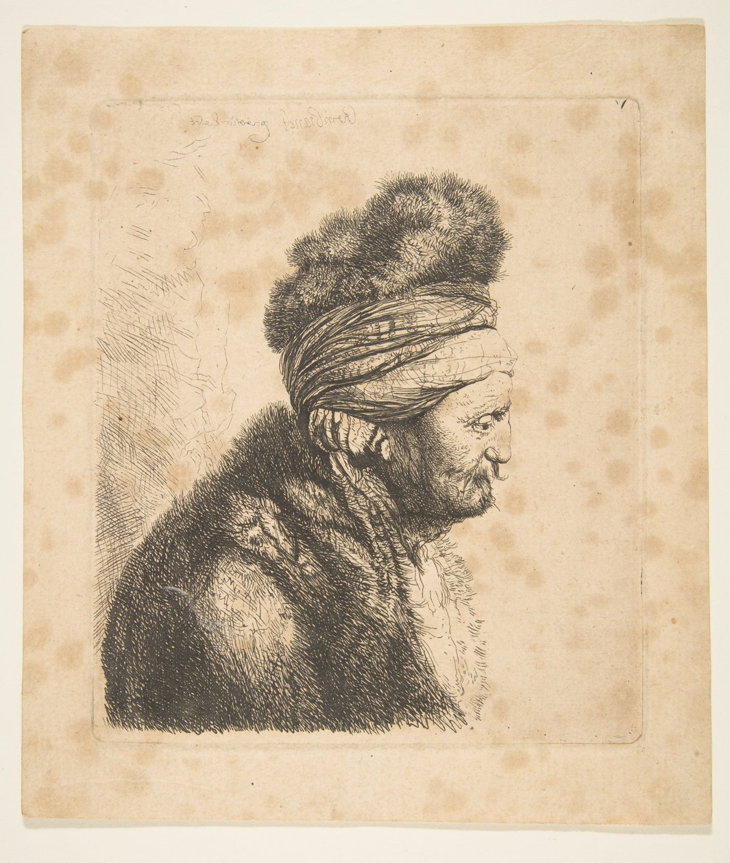 Reverzní kopie Druhá orientální hlava, 18. století. od John Smith 2