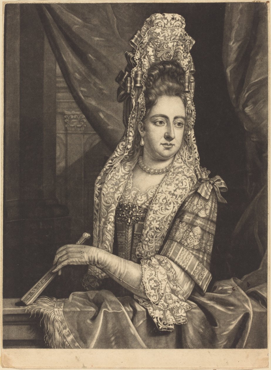 Královna Marie od John Smith after Jan van der Vaart