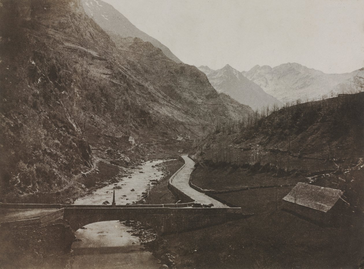 Pohled podél cesty do Luz, Portugalsko, 1852-1853. od John Stewart