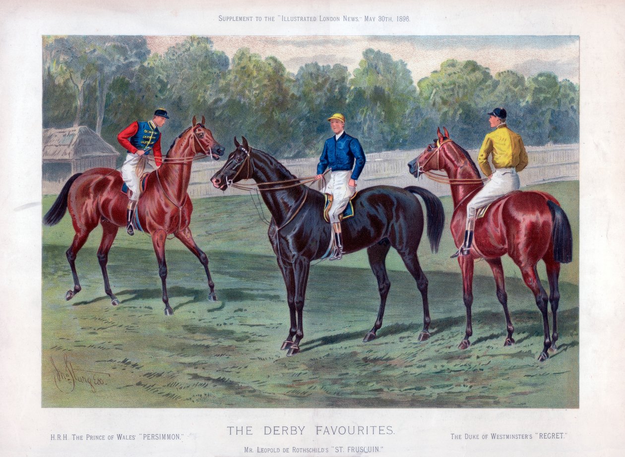 The Derby Favorites, 30. května 1896 od John Sturgess