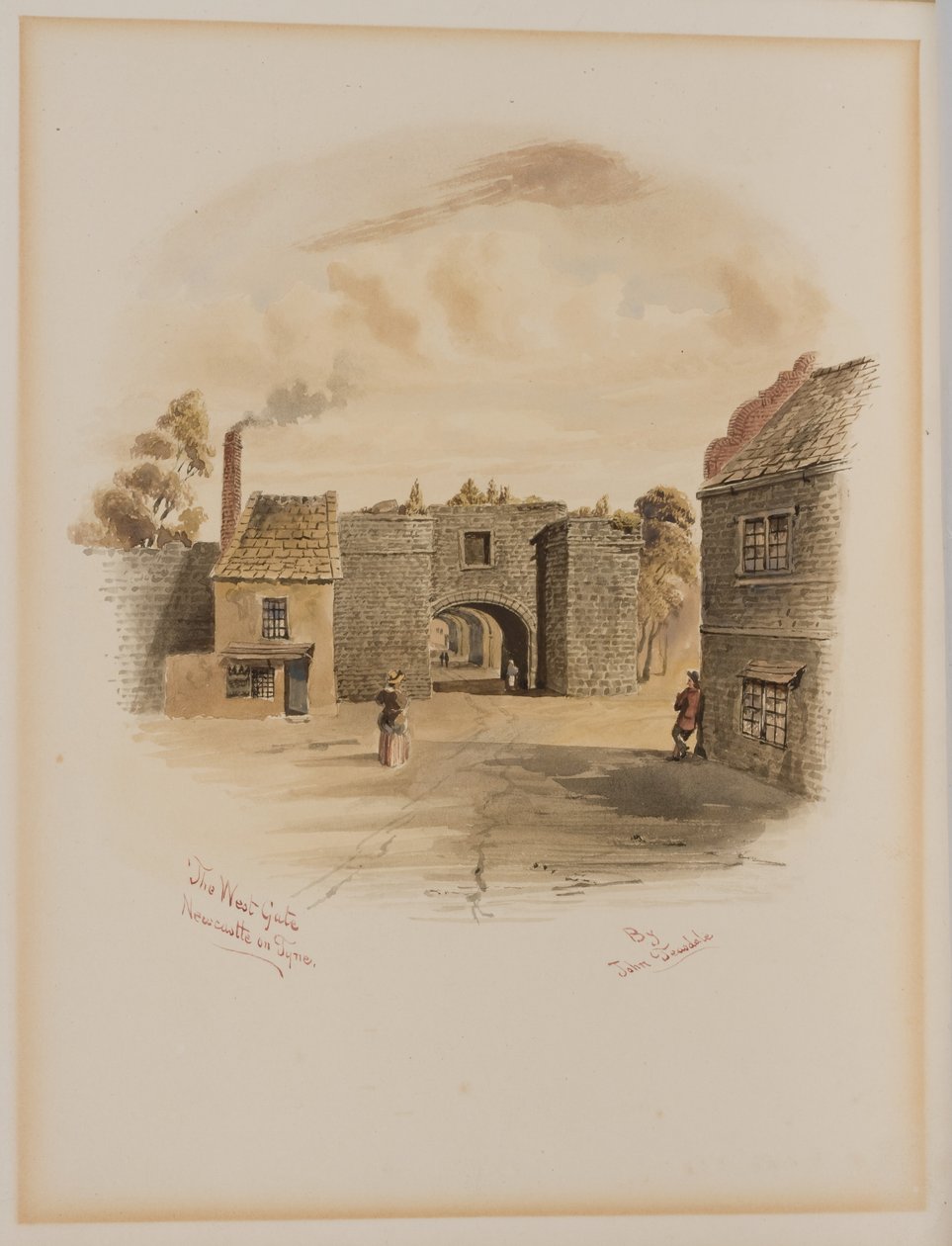 Západní brána, Newcastle upon Tyne (barva těla) od John Teasdale