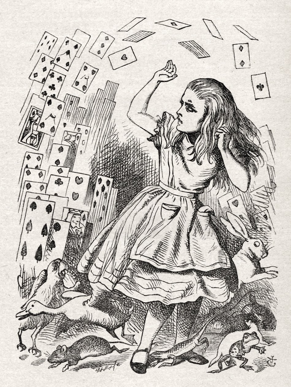 Alice - vracející se z od John Tenniel