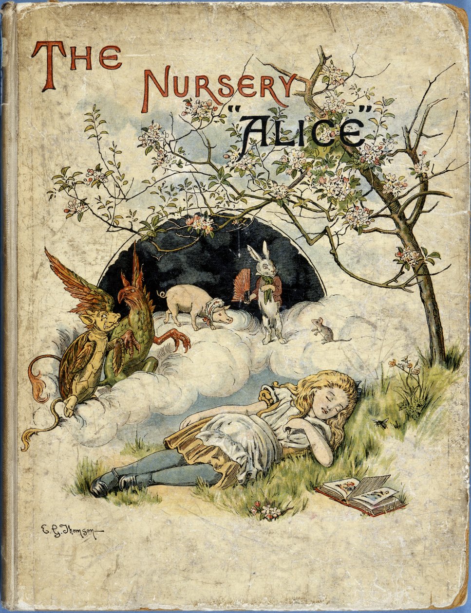 Alice spí od John Tenniel