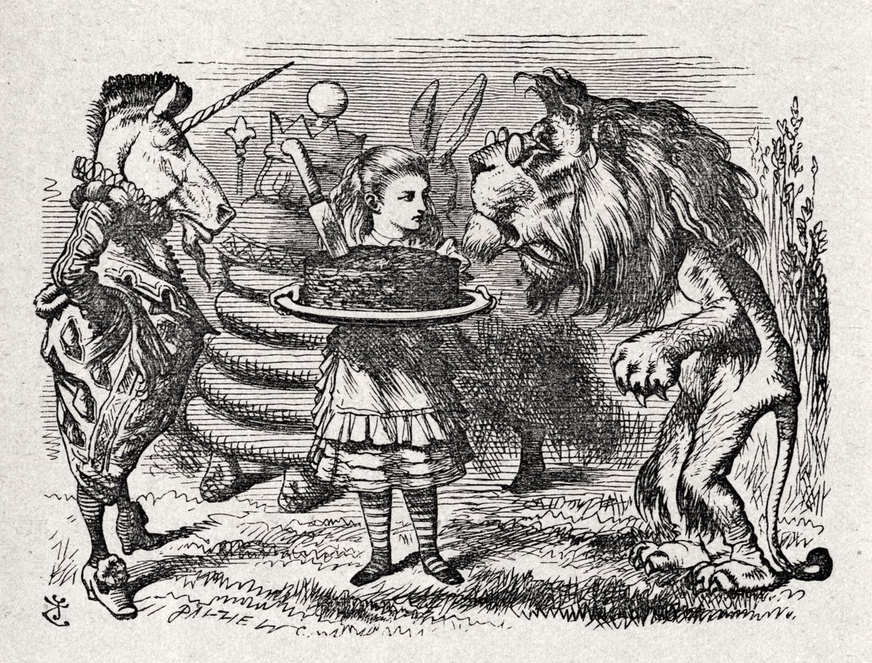 Lev Alice a od John Tenniel